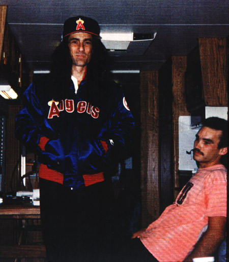 Rick dressed for baseball